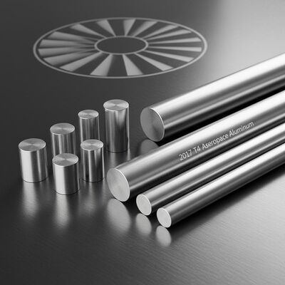 Barre ronde en alliage d'aluminium de qualité aérospatiale haute résistance T4 2017 pour stock usiné de précision