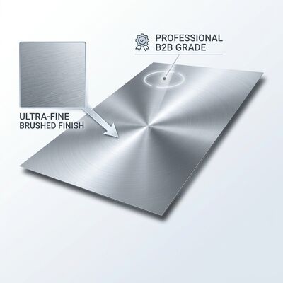Corrosion-Resistant 304 Stainless Steel Sheet with Chromium Nickel Alloy and 2B BA Finish