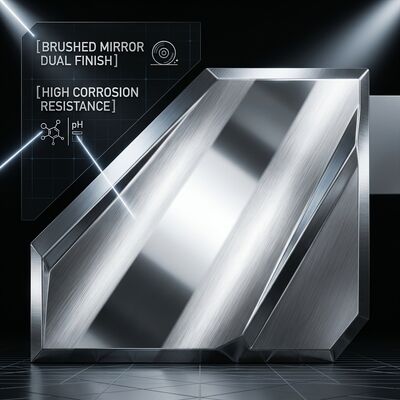 Food-Grade 304 Stainless Steel Sheet Hygienic Sanitary Finish For Commercial Kitchenware