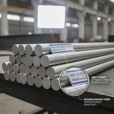 Barre ronde en aluminium 3003 H14 anti-corrosion résistante aux intempéries pour équipement chimique