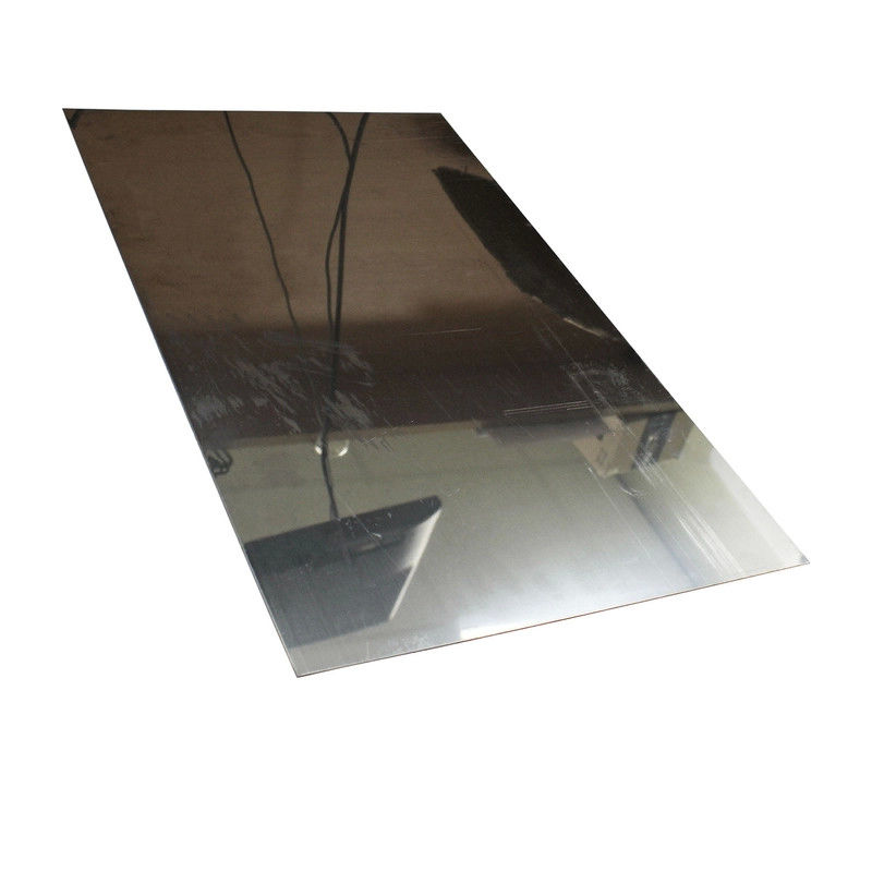 430 feuille d'acier inoxydable poli miroir 8K finition ASTM A240 0,5-2,0 mm 1219x2438 mm pour revêtement de mur décoratif