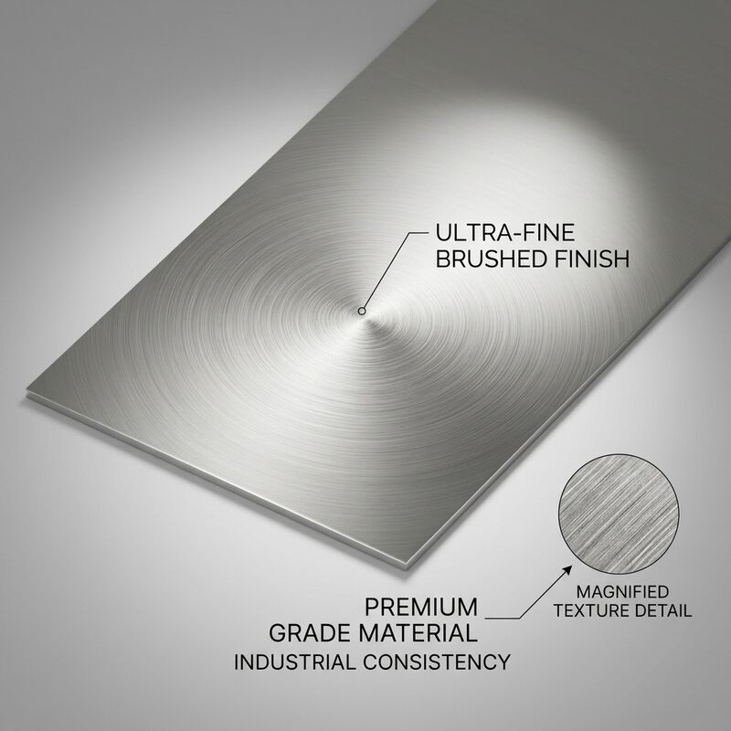 Corrosion-Resistant 304 Stainless Steel Sheet with Chromium Nickel Alloy and 2B BA Finish