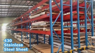 Tôle d'acier inoxydable 430 durable et polyvalente